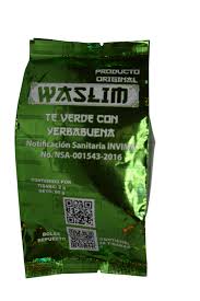 TE VERDE CON YERBABUENA WASLIM 30 TISANAS 